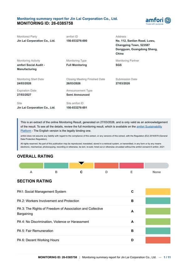 EMC Declaration (CE)
